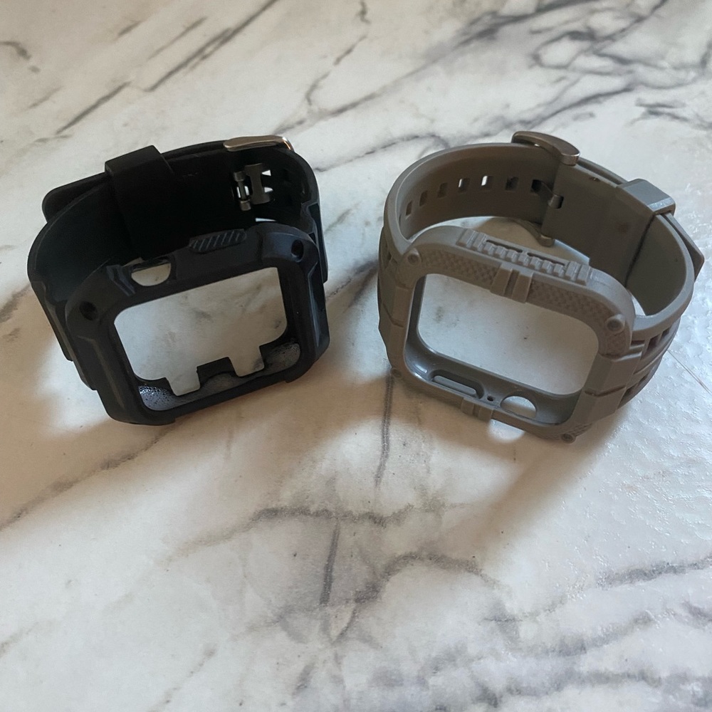 Watch bands for Iwatch 42mm (black and gray)